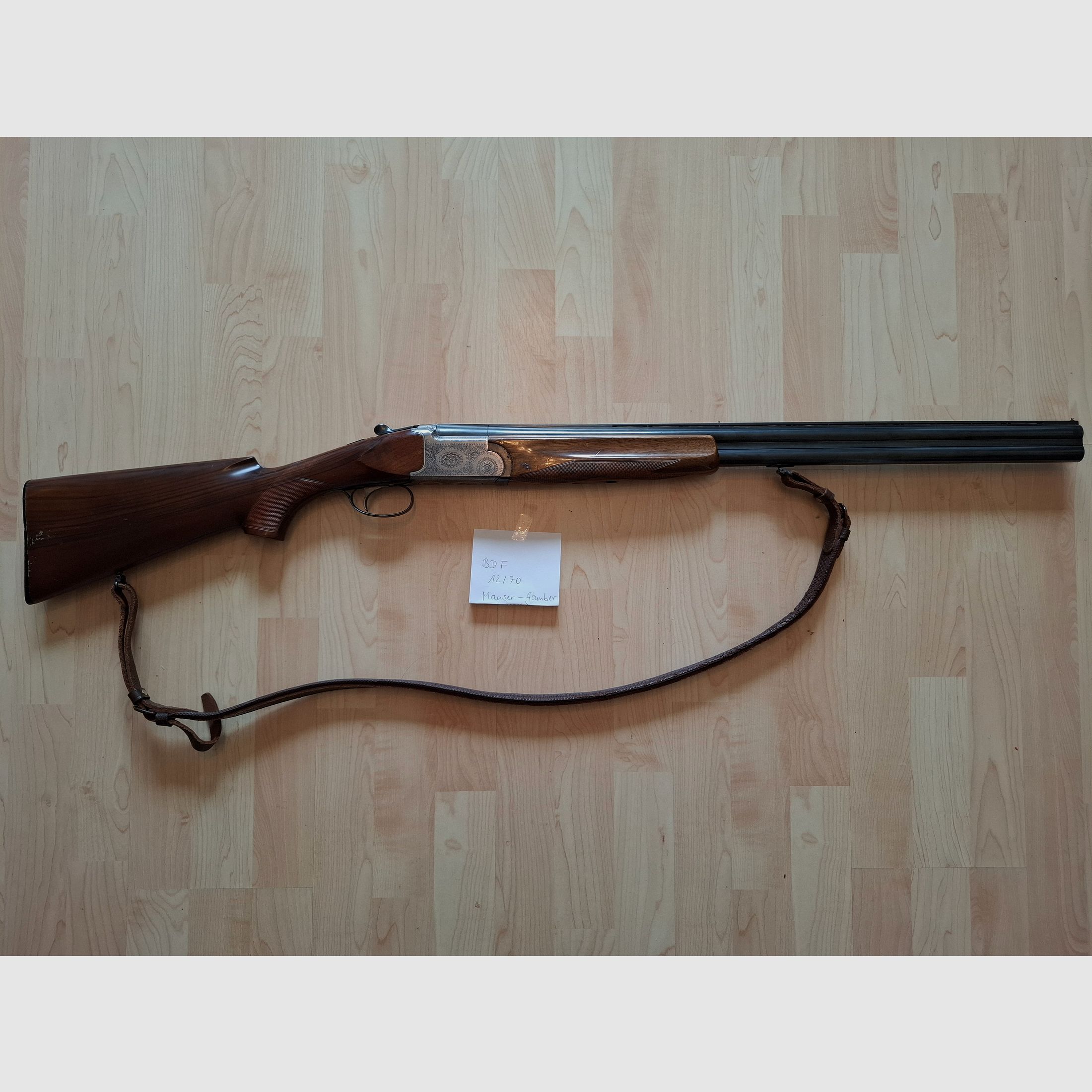 Bockdoppelflinte Mauser Gamba 73 SE 12/70