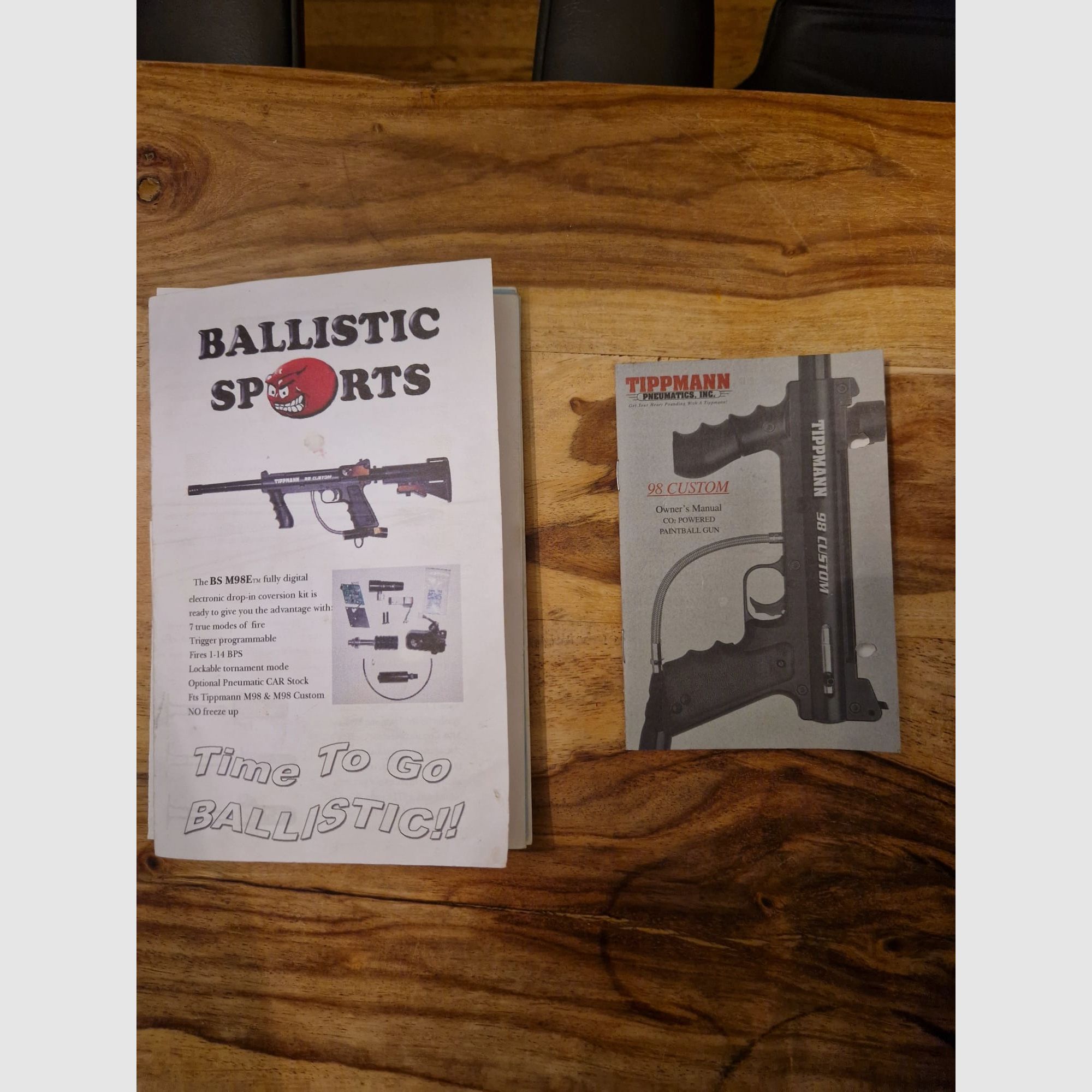 Tippmann 98 Custom met eKit en dubbele trigger + eHopper