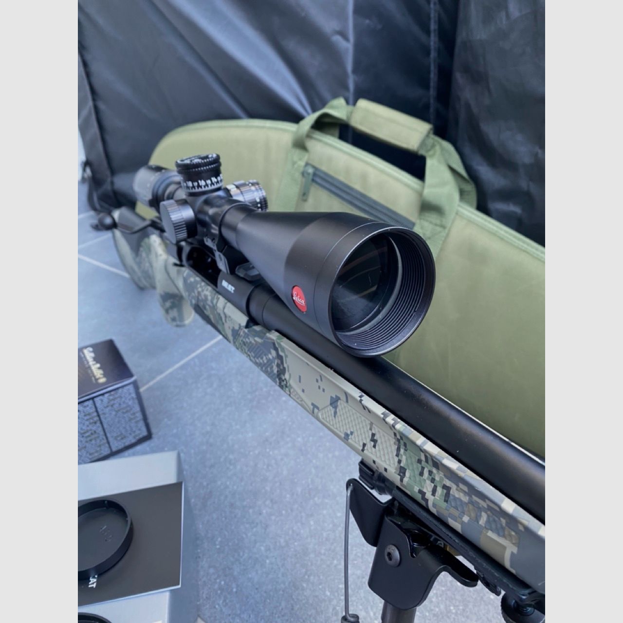 Benelli repeating rifle Lupo BE.S.T. Open Country .308 Win with a Leica scope Amplus 6 2.5–15x50i L-Ballistic BDC (MOA)