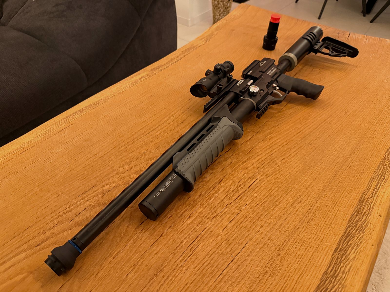 AEA Megalodon+ !! 1500 shots!! +JADS silencer + spring tensioner + lots of accessories