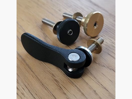 Excenter or handwheel for retrofitting for monopod Picatinny 2.0