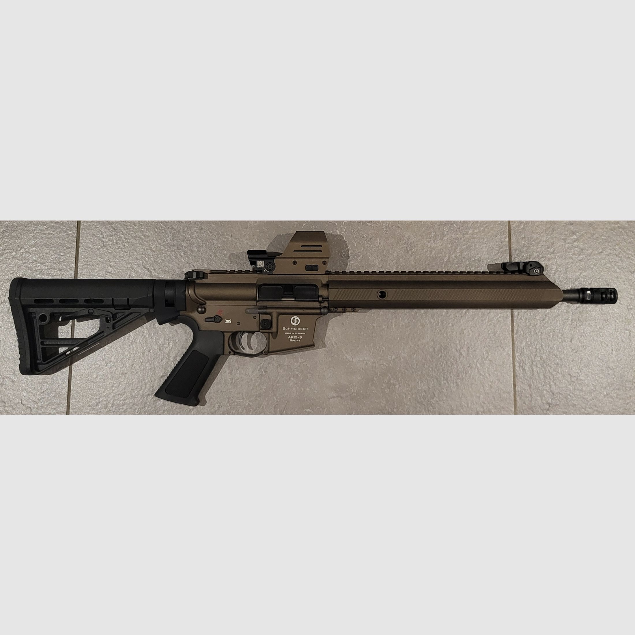 Schmeisser AR15-9 M4FL Burn Bronze - 9mm Luger