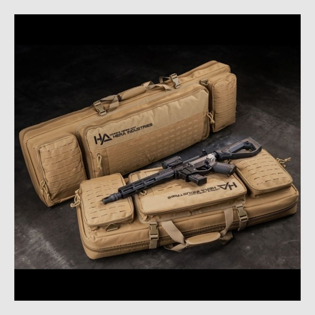Hera Arms Long Gun Case Lasermolle Long TAN