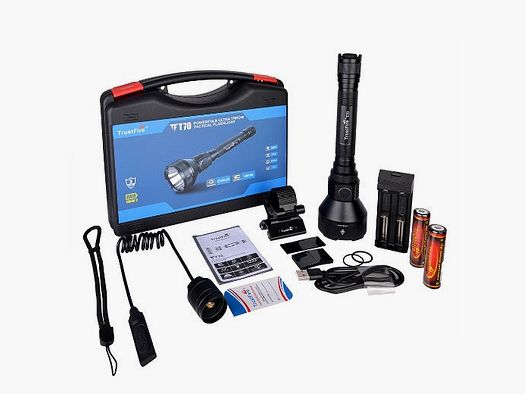 TRUSTFIRE SET T70 Taktische LED-Taschenlampe 2300 Lumen