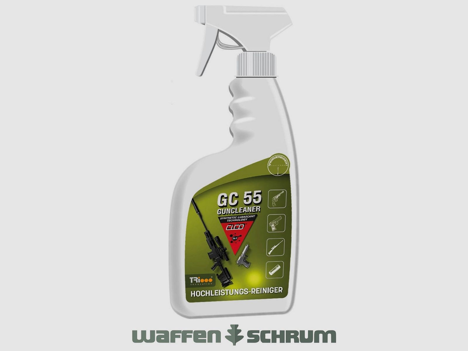 CICO Cuidado de armas Guncleaner GC55 Botella de spray de bomba 500ml