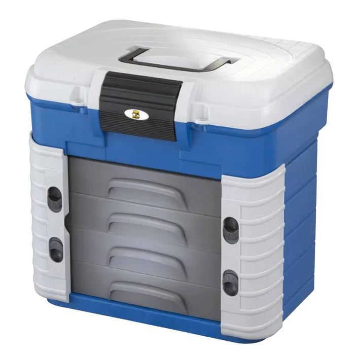 Behr Super Box with seat - load capacity up to 150kg + 4 drawers, 1 lockable main compartment, image 1 of 3