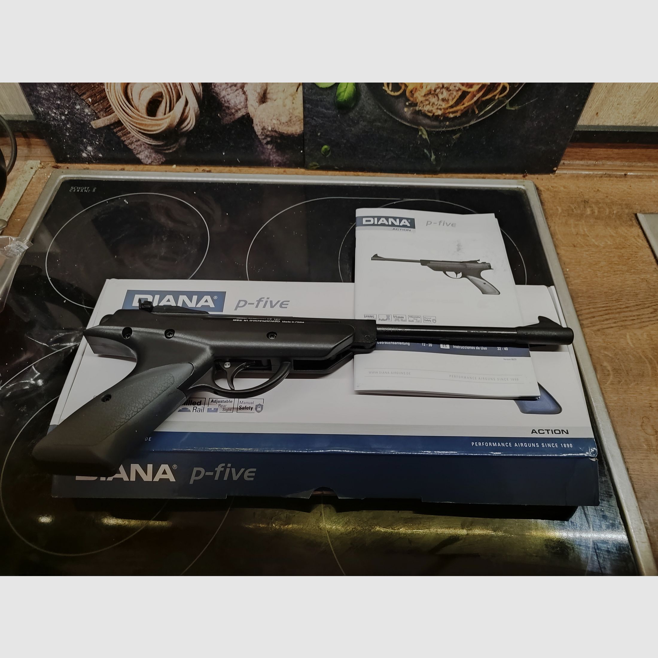 Diana P-five 4.5mm and God Shooter