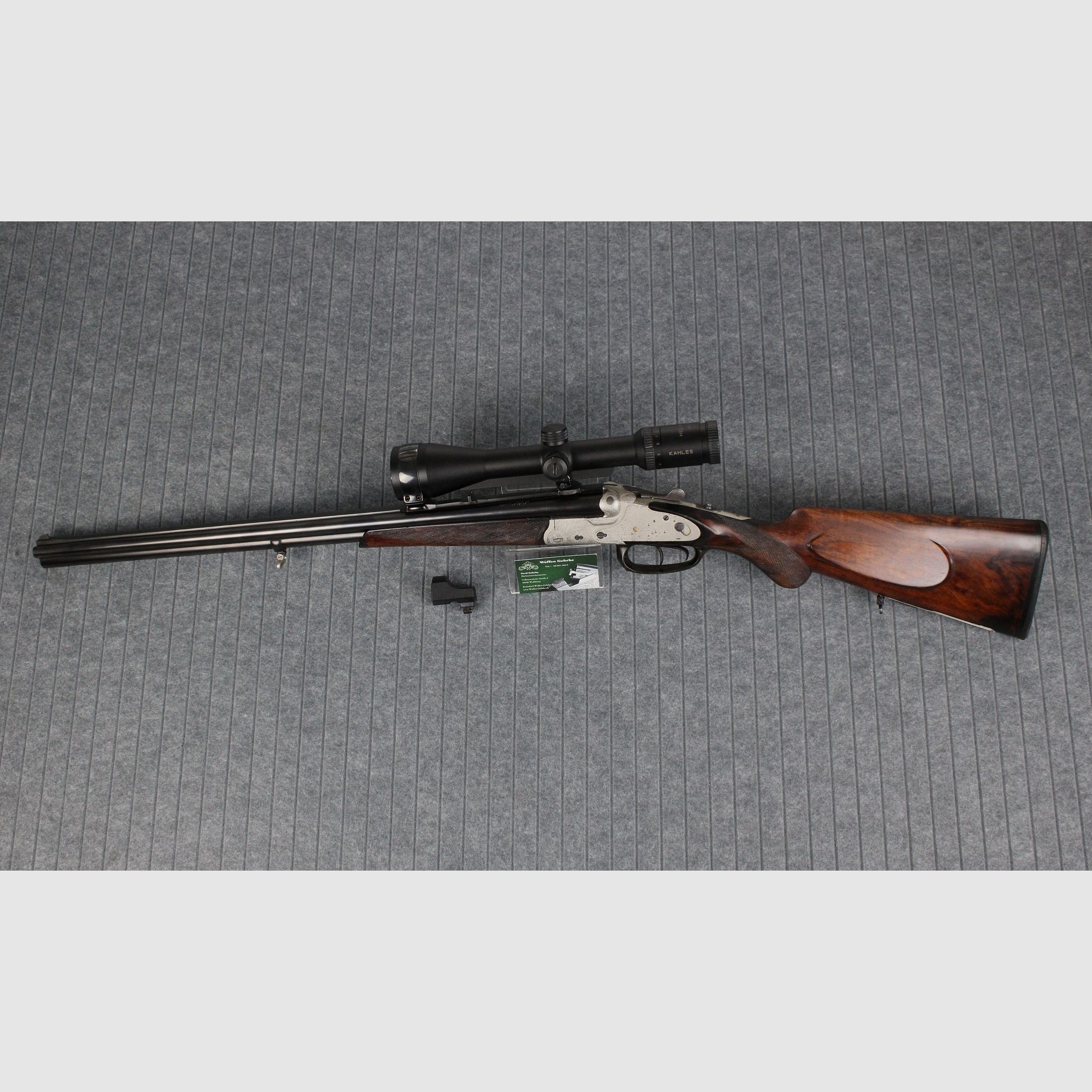 Bode Doppelbüchsdrilling 8X57IRS / 16