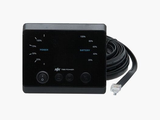 Indicatore di batteria con interruttore remoto e cavo da 5 m per M12