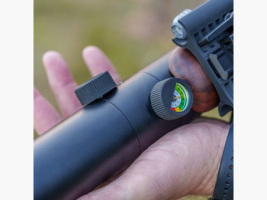 Abdeckkappen Manometer | Zeus 68 | SCHWARZ | flexible