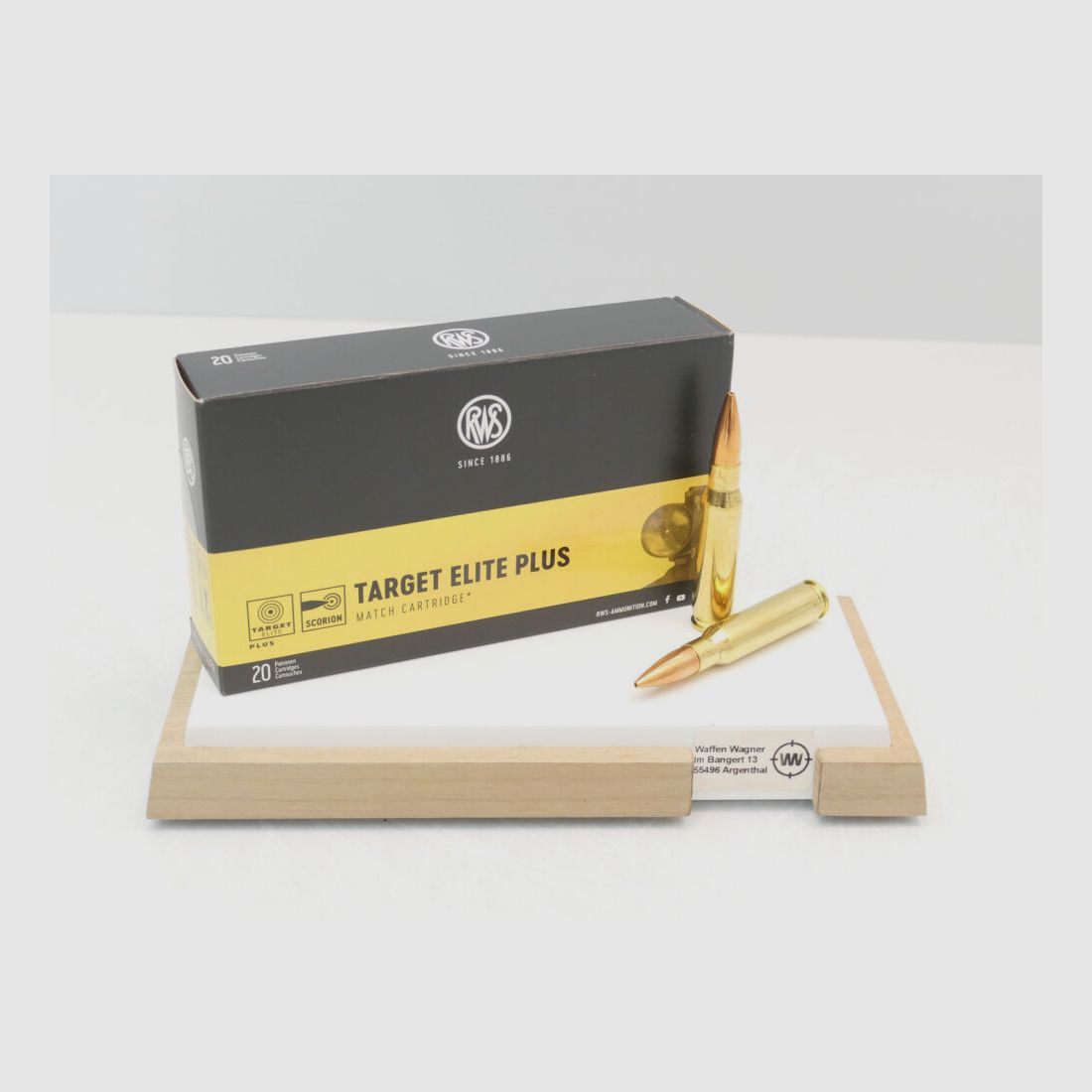 RWS Target Eli Plus 12,3g /190gr .300Win. Mag.