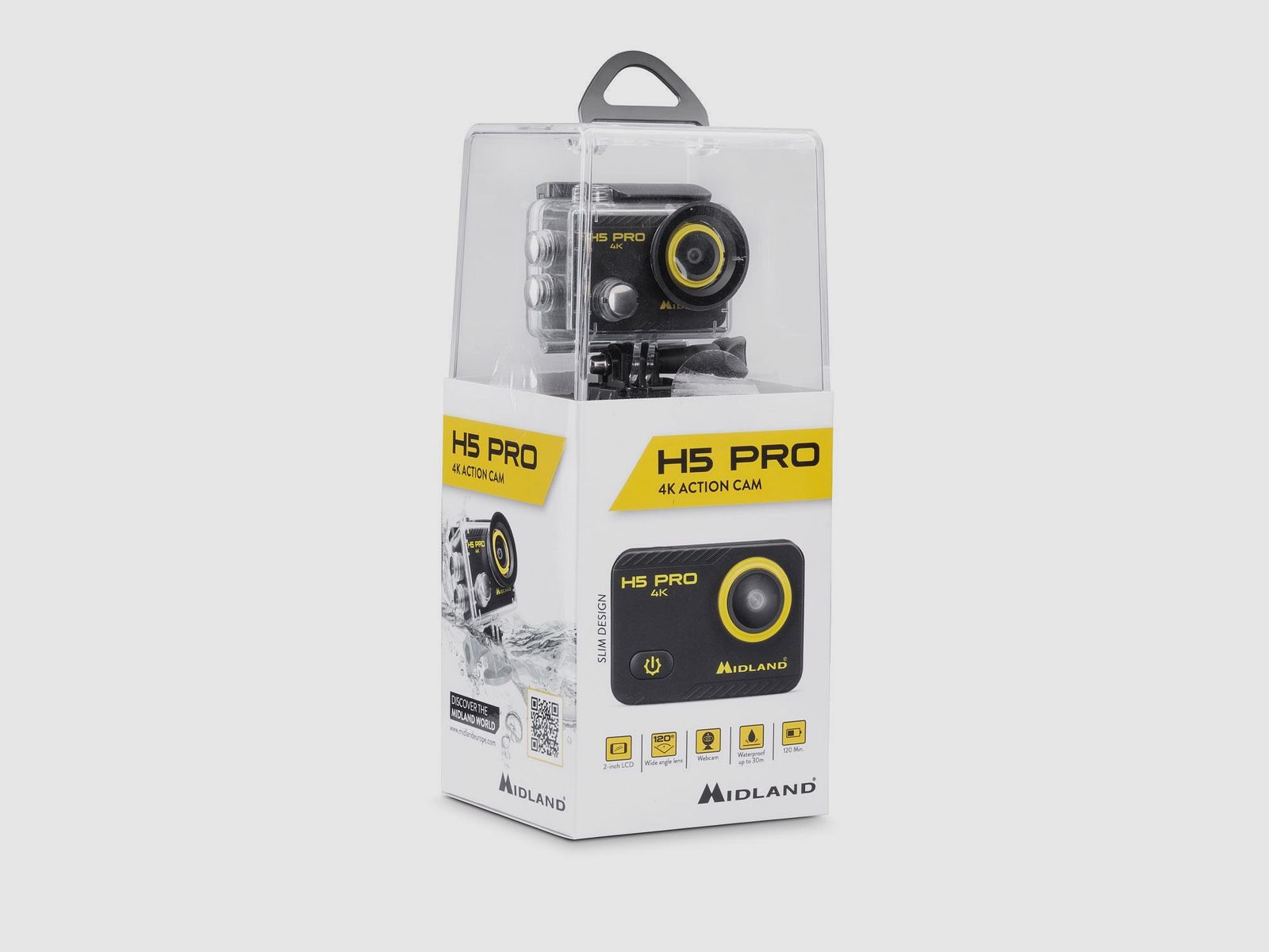 H5 Pro Action Cam 4K + Monopod + Zubehör, Bild 10 von 13