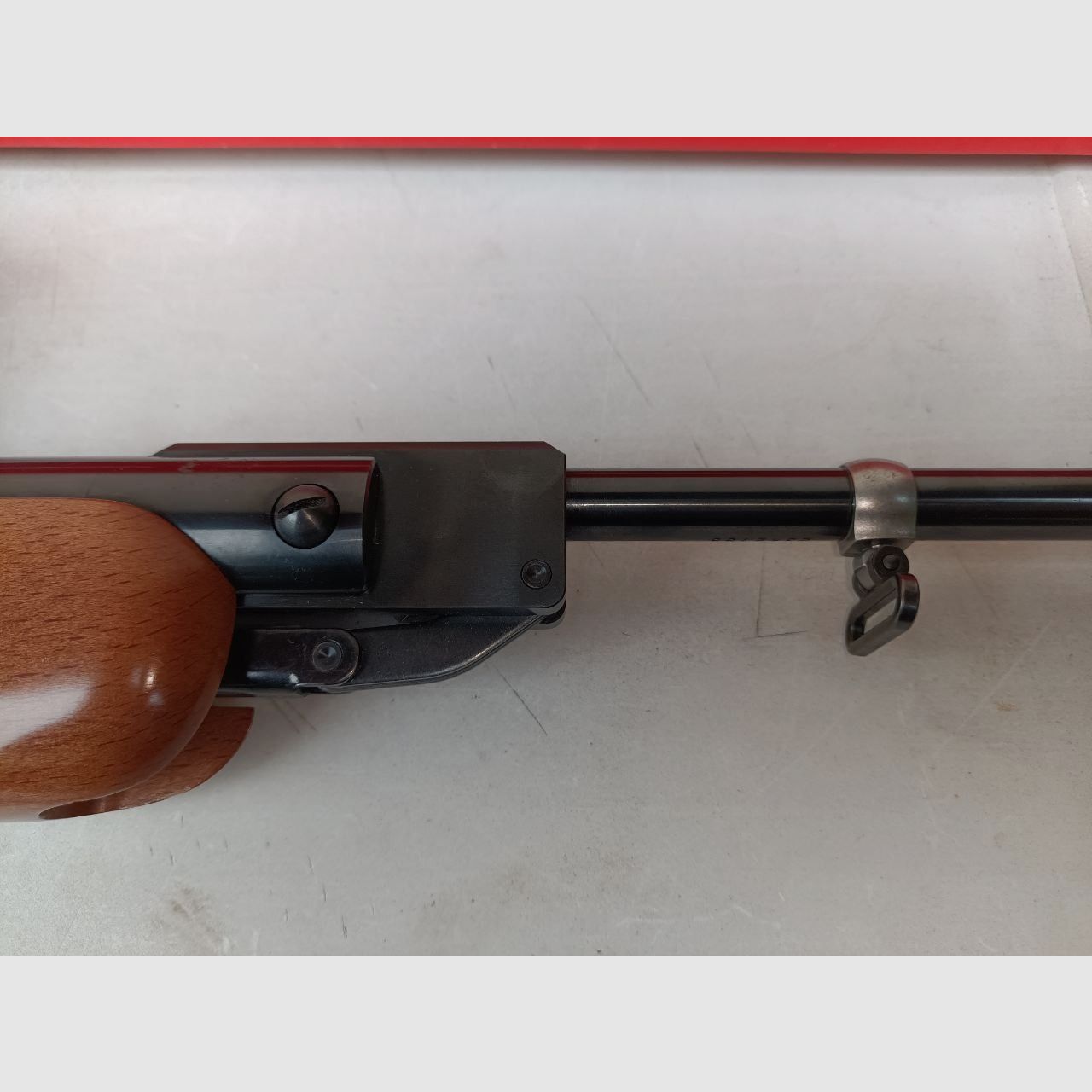 Luftgewehr Weihrauch HW 35 K Schalldämpfer Fernrohr Exportfeder