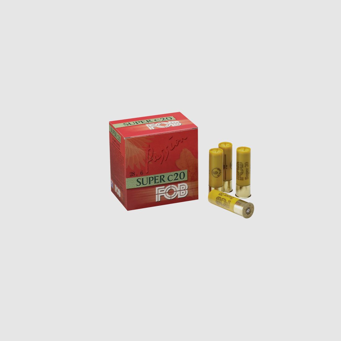 SCATOLA DA 25 PATRONE FOB SUPER C20 C 20/70