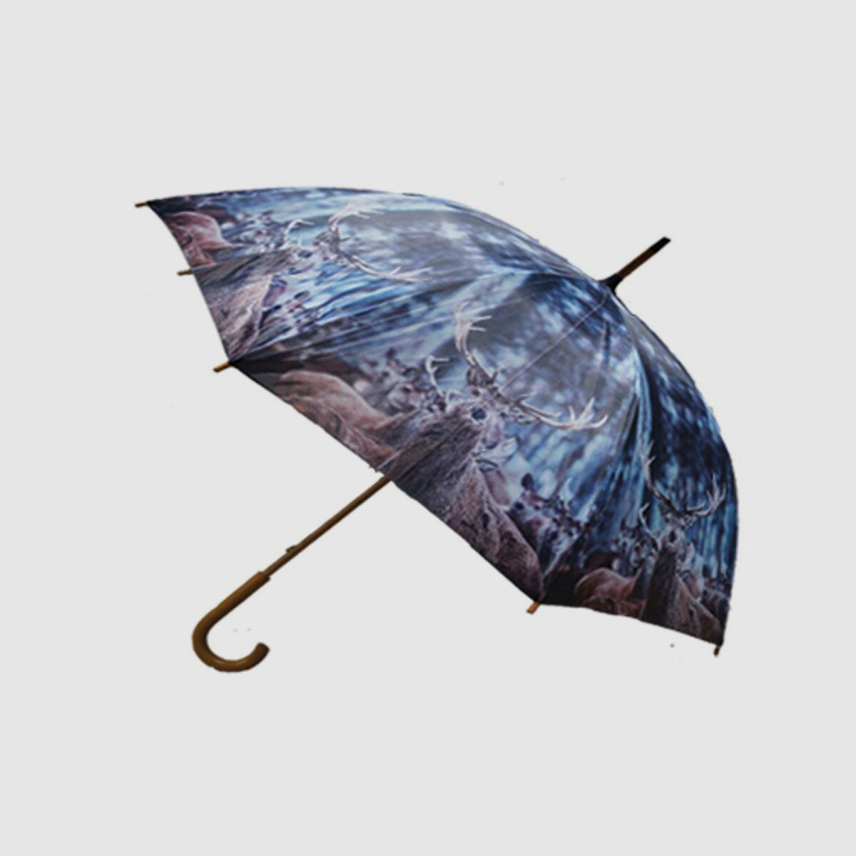 Parapluie extérieur Lovergreen Motiv cerf avec harde
