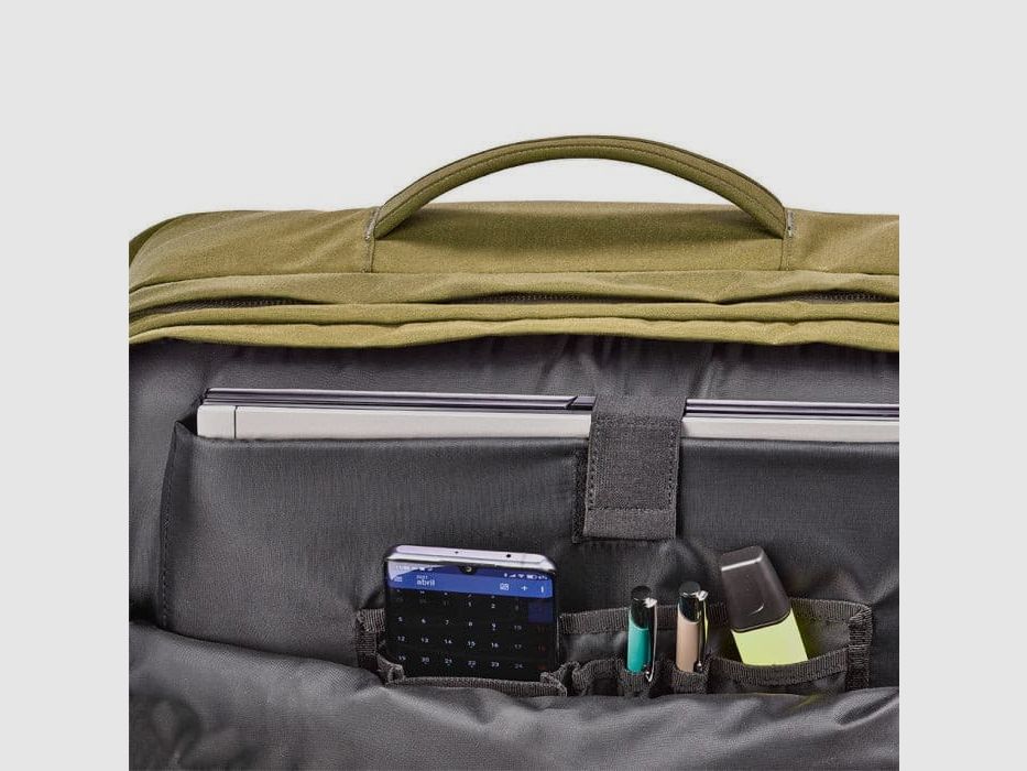 Mochila de viaje Bergara 30l verde oscuro