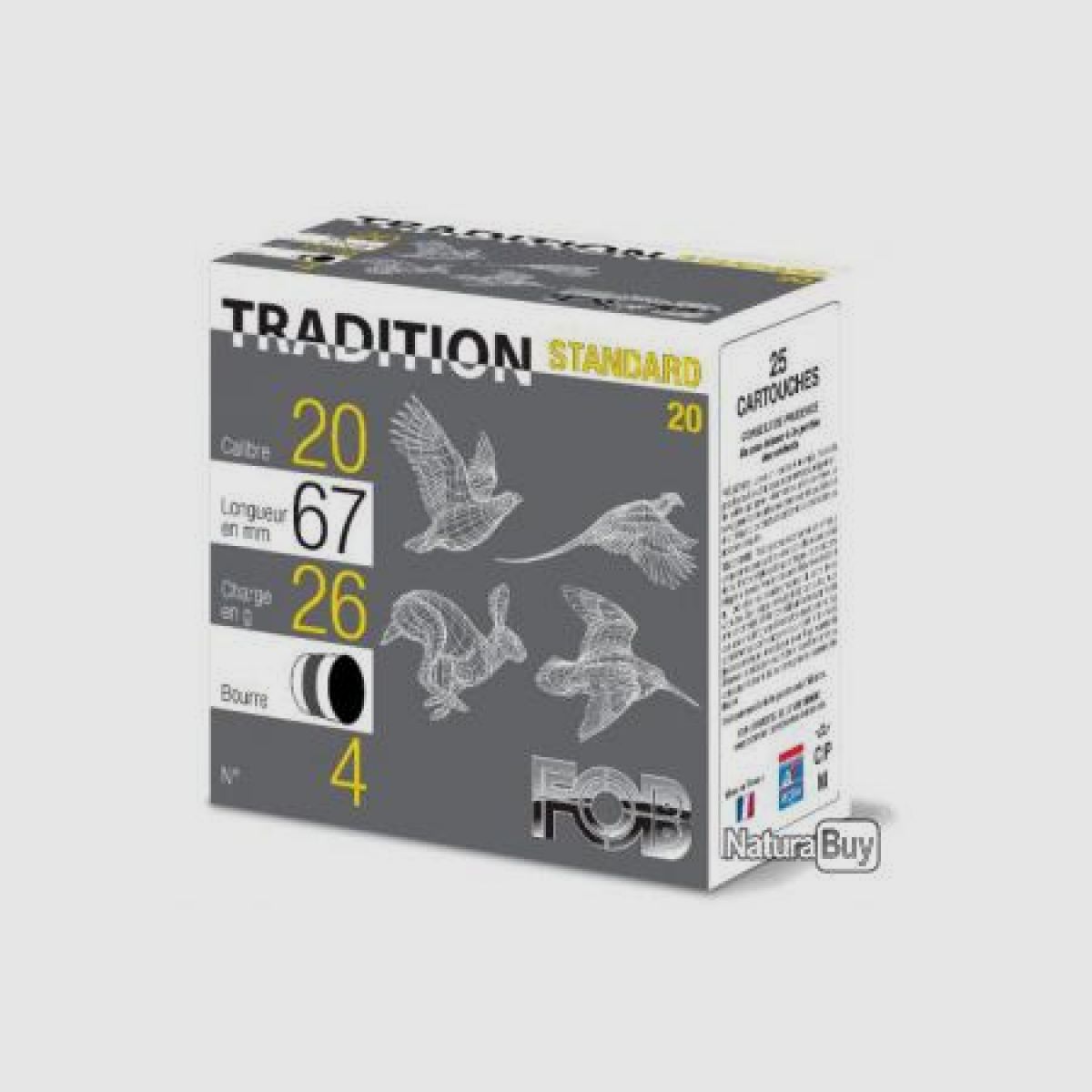 20/67 Tradition Standard BJ N°8 / 2,25mm / 26g