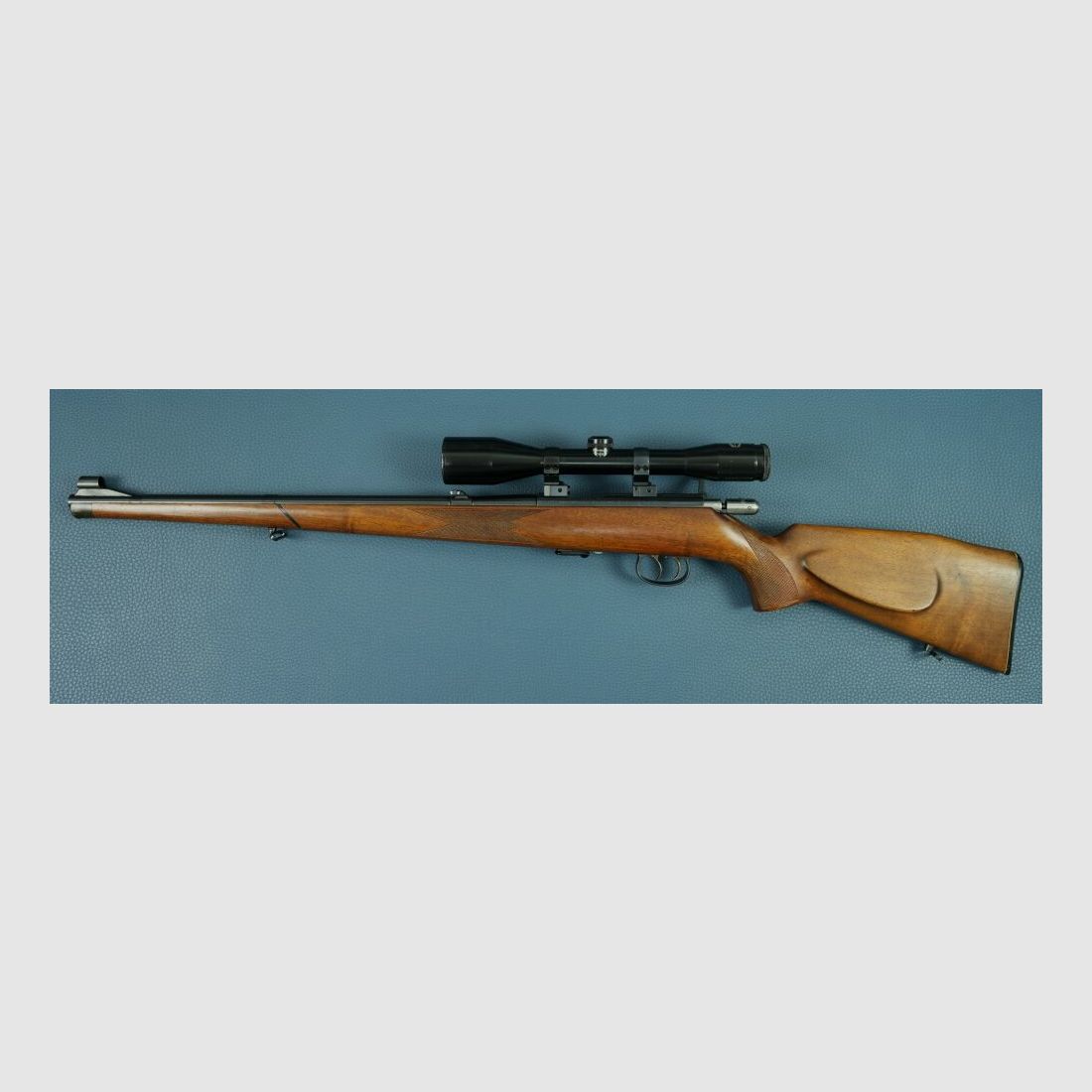Anschütz Stutzen mit Schmidt & Bender 6x42 .22lr