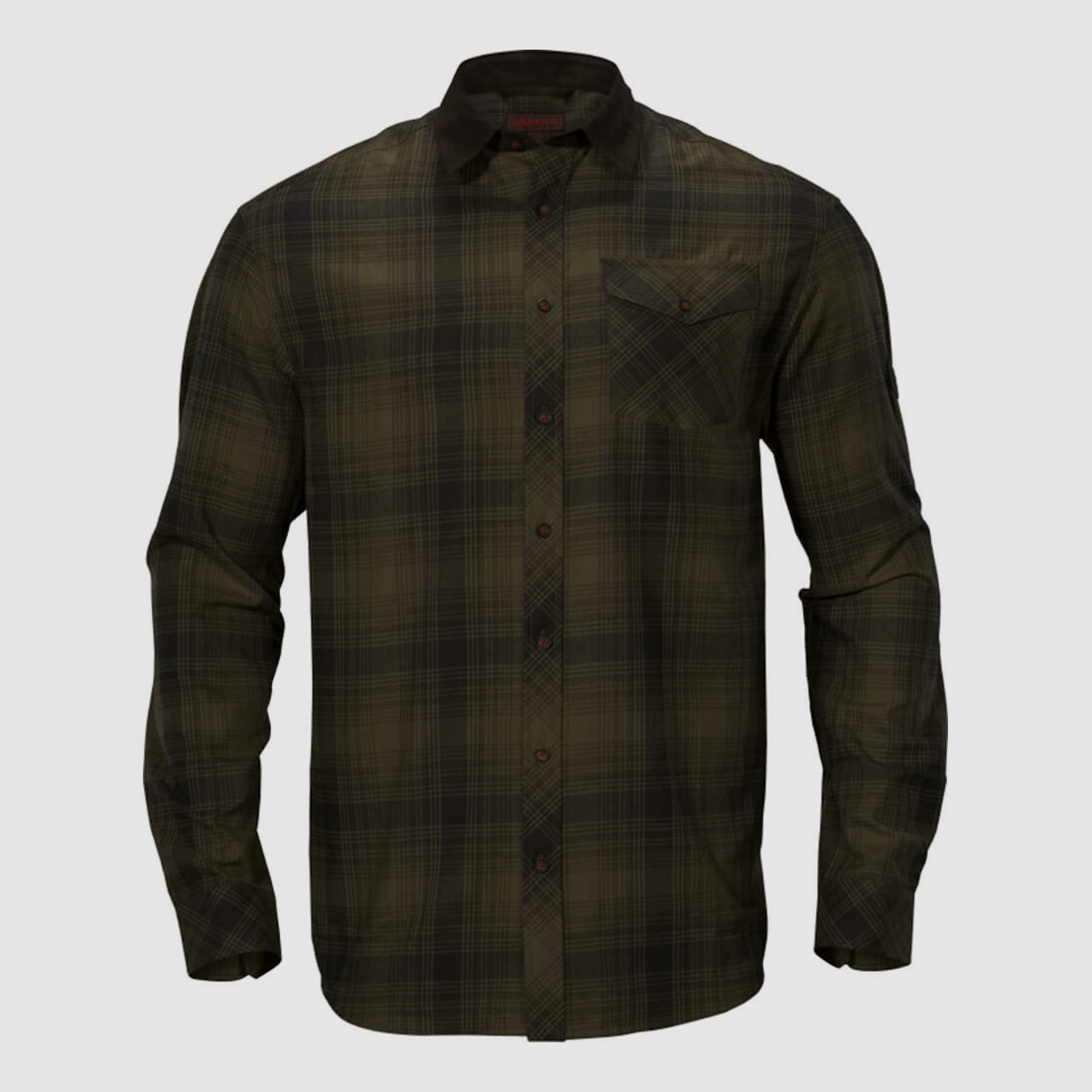 Härkila Flanellhemd Driven Hunt (green check)
