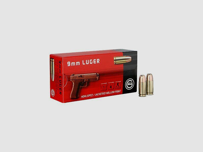 Geco Geco 9mm Luger Hohlspitz - 115grs. 1000 Schuß