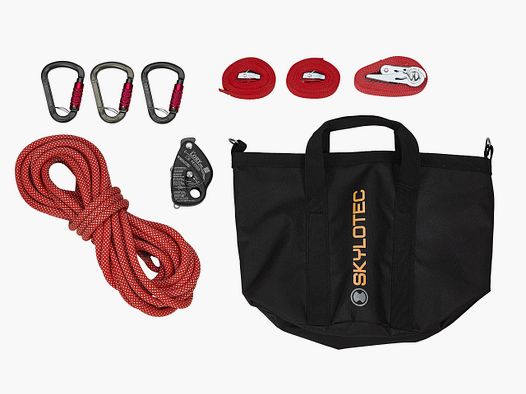 Safety set for climbing seats