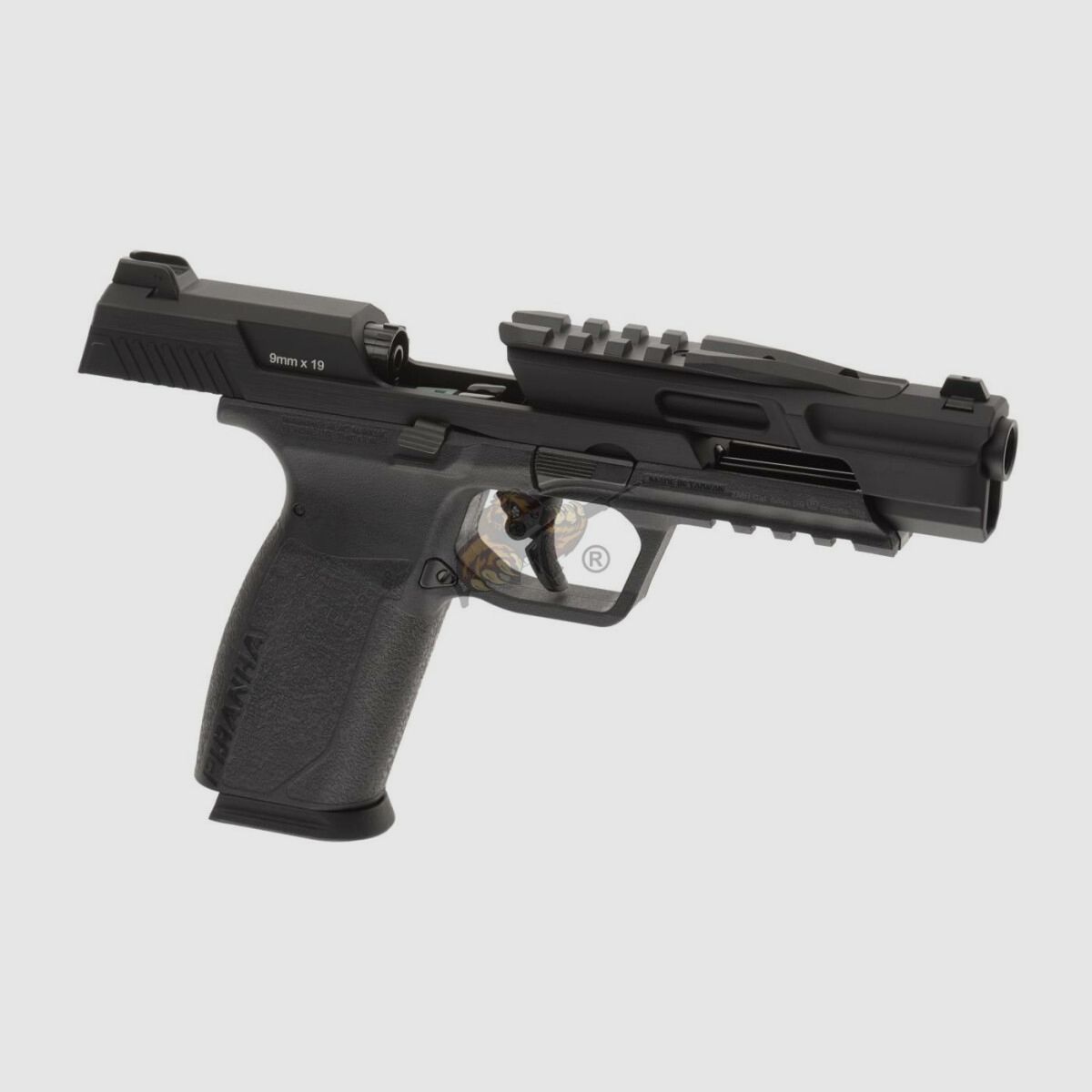 G&G Piranha TR GBB Airsoft Pistole in schwarz -F-