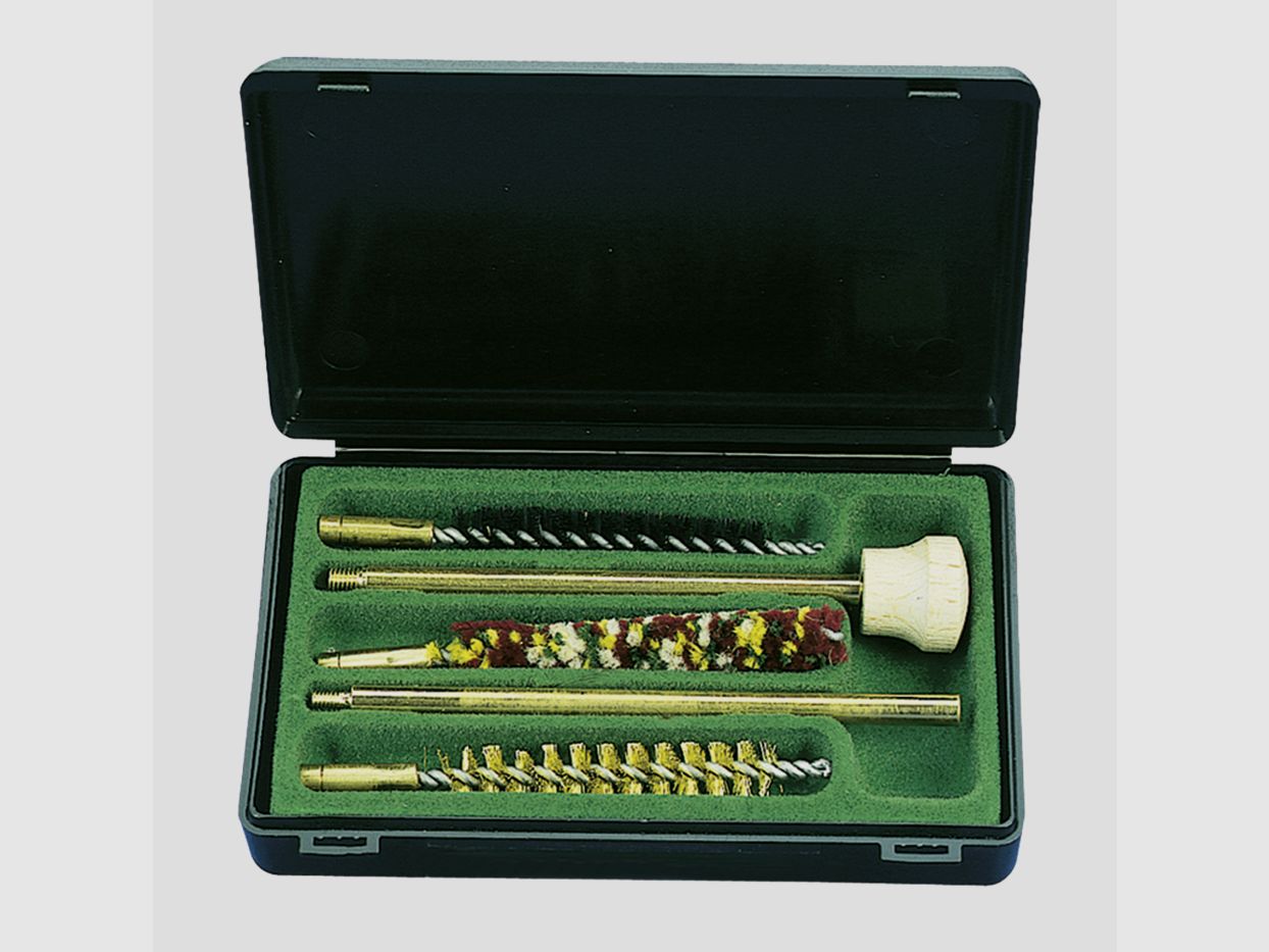 Fritzmann 33621-06 Putzzeug-Set 4-tlg. für Kurzwaffen Kal. 44/45