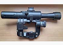 Original PSO-1 avec IR de Техприбор (Techpribor) à Leningrad 4x24 pour SVD Dragunov SWD Dragunow pas AK 47 ou 74