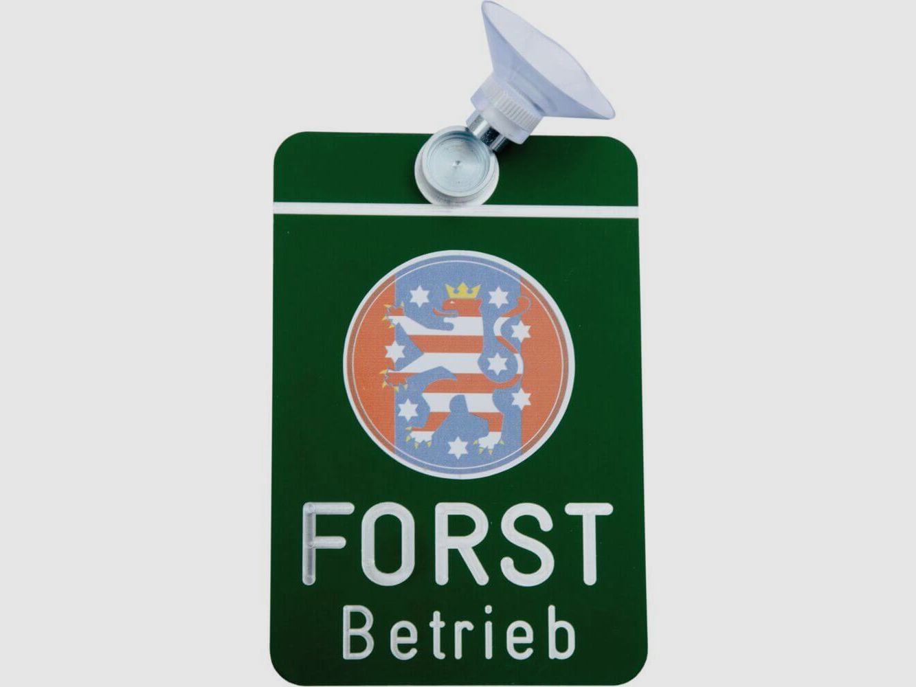 Magnet car sign – "Forestry Operation" Thuringia