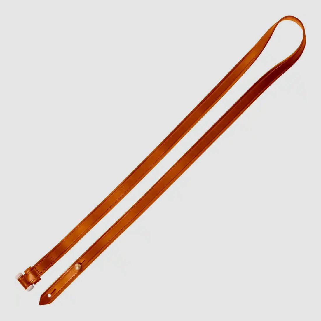 Sangle en cuir Frankonia claire 115cm