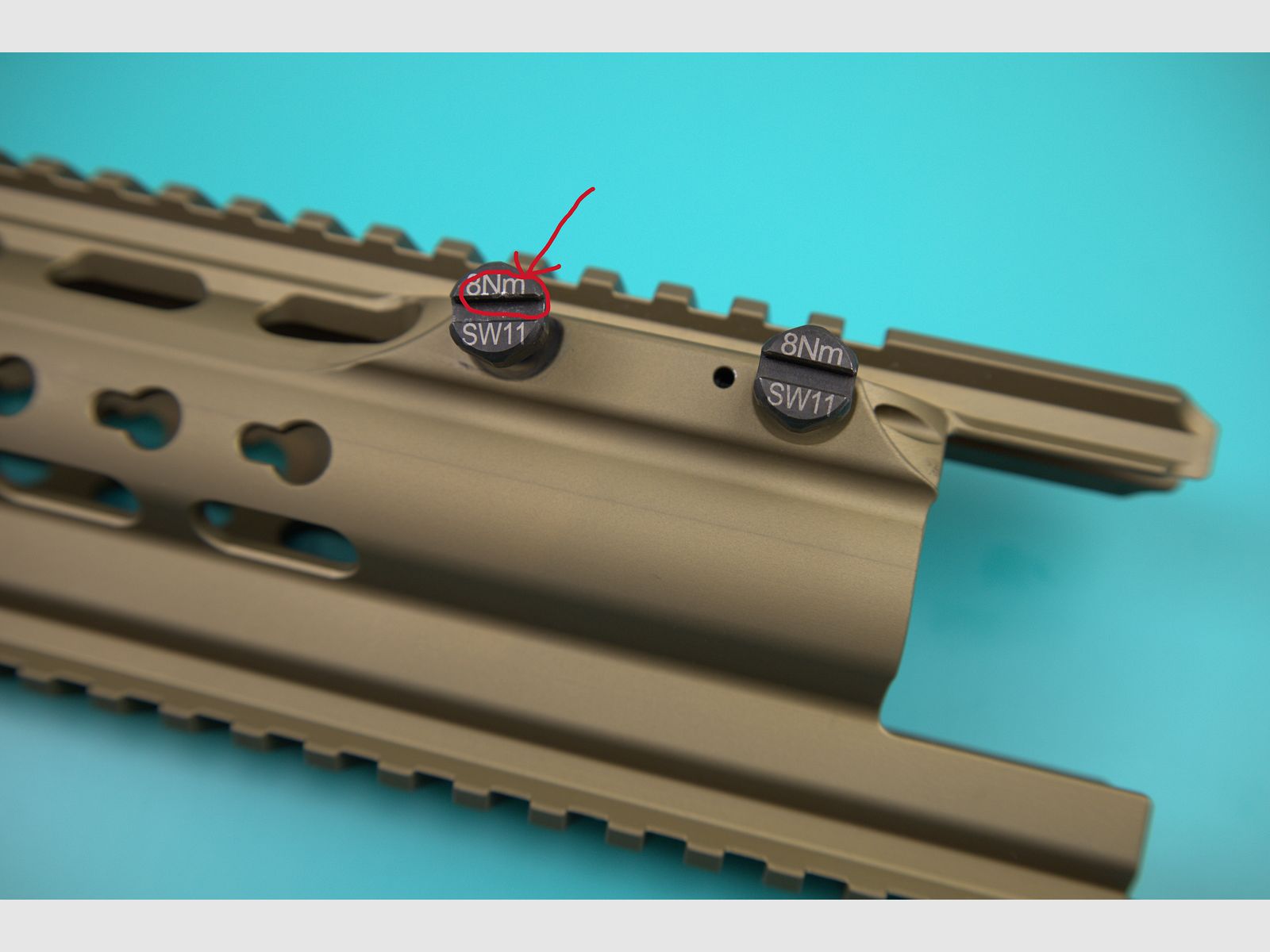 Heckler & Koch MR308 RAL8000 handguard ◆ disponible inmediatamente ◆