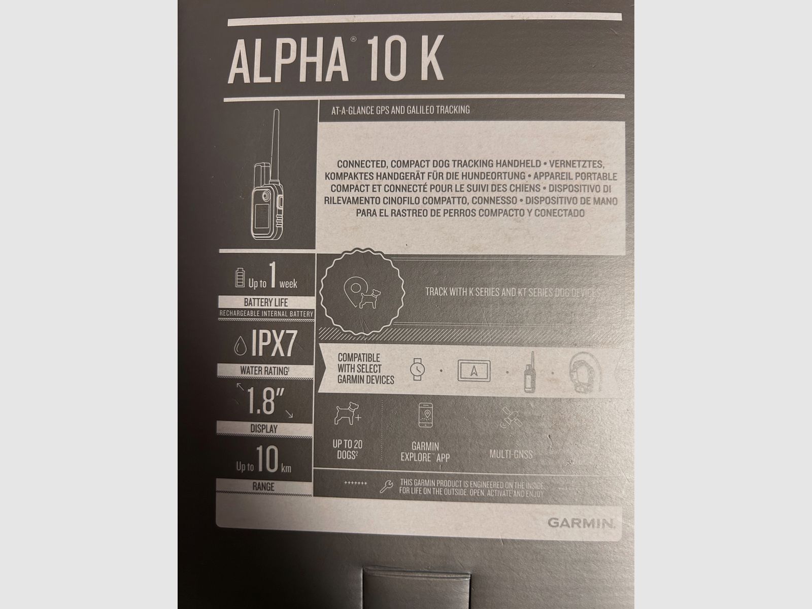 Garmin Alpha 10k Hundeortung neuwertig , Bild 4 von 4