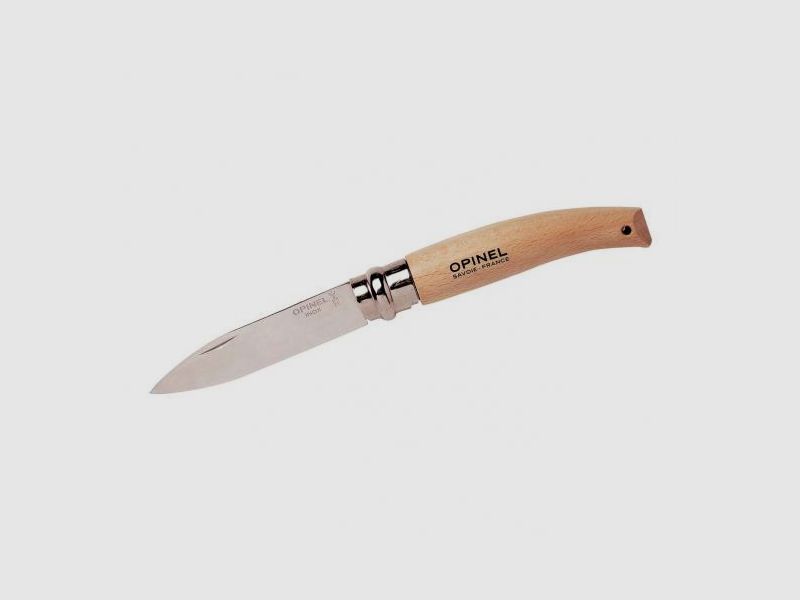 Opinel gardener's knife No. 8 medium point, stainless steel