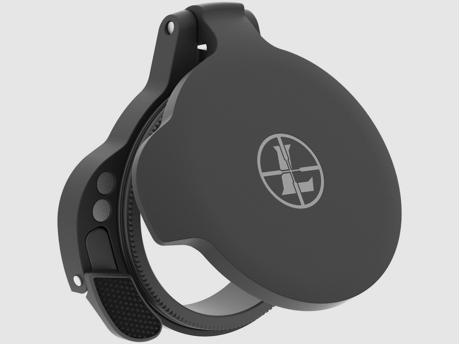 LEUPOLD ALUMINA FLIP-BACK LENS COVER / OBIEKTYW STANDARDOWY KAPAK MATOWY