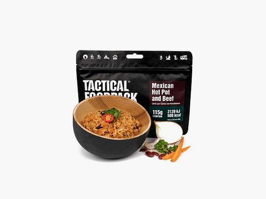 Liofilizat Meksykańska Potrawa z Wołowiną TacticalFP Mexican Hot Pot and Beef