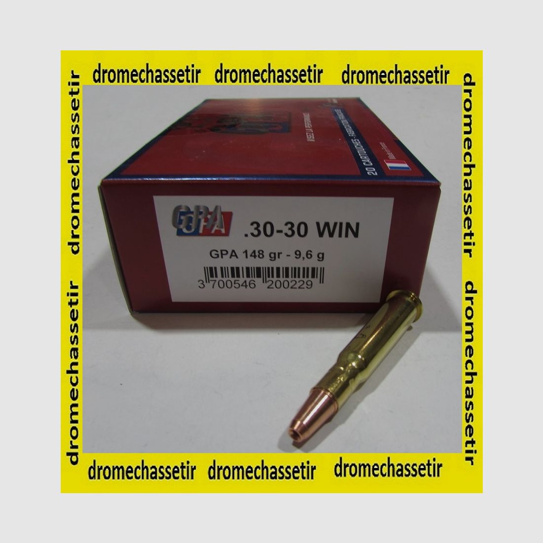 Box mit 20 Patronen Kal. 30-30 Winchester GPA 148 grains