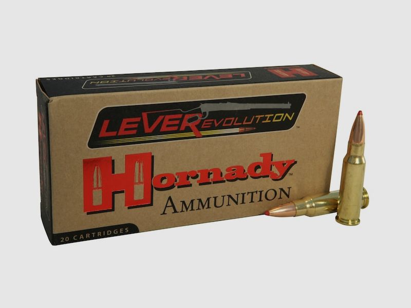 Hornady Leverevolution .338 Marlin 200GR FTX 20 Patronen