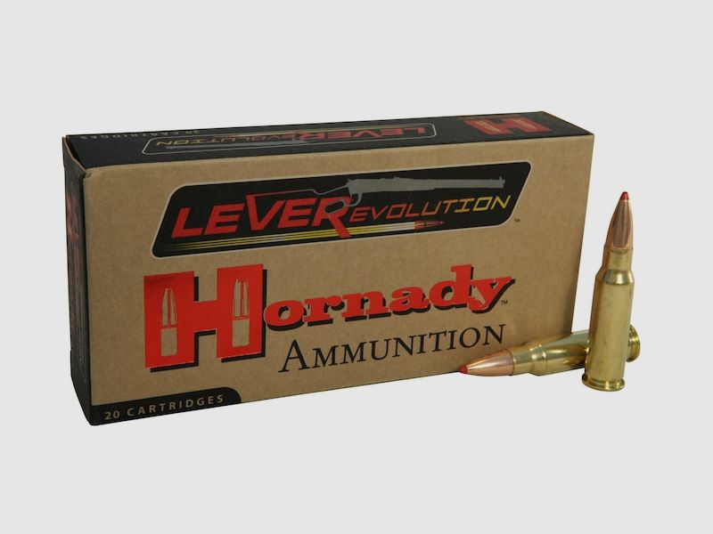 Hornady Leverevolution .338 Marlin Express 200GR FTX 20 Patronen