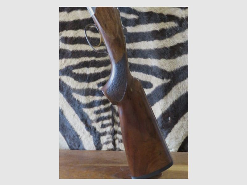 Flinte BERETTA 687 Silver Pigeon III Kal. 12/76 Läufe 76 cm 5 Chokes, Einzelabzug, Auswerfer – Waffenkoffer., Bild 8 von 11