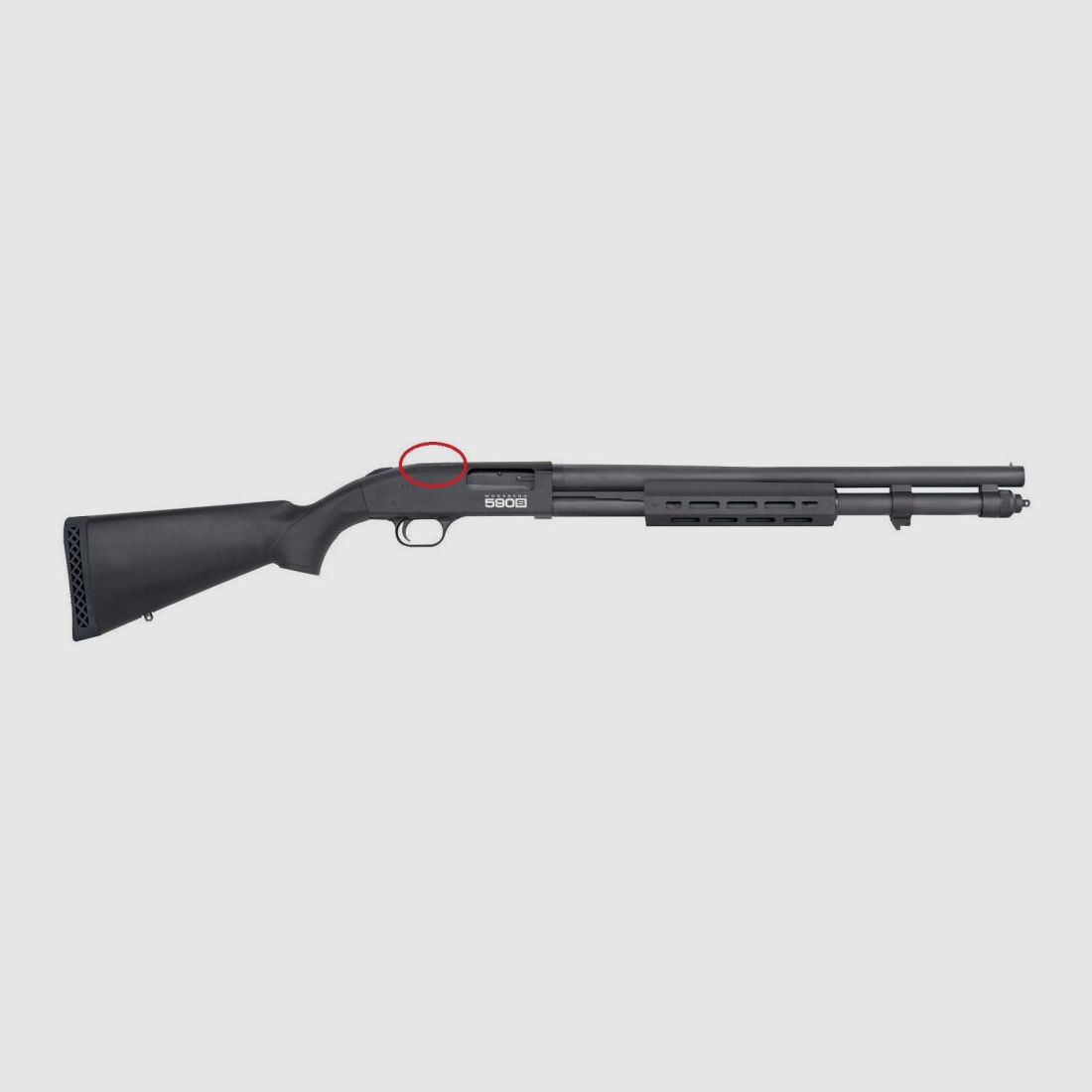 Mossberg 590S Optic-Ready 20" (20 pollici) Nero 12/76