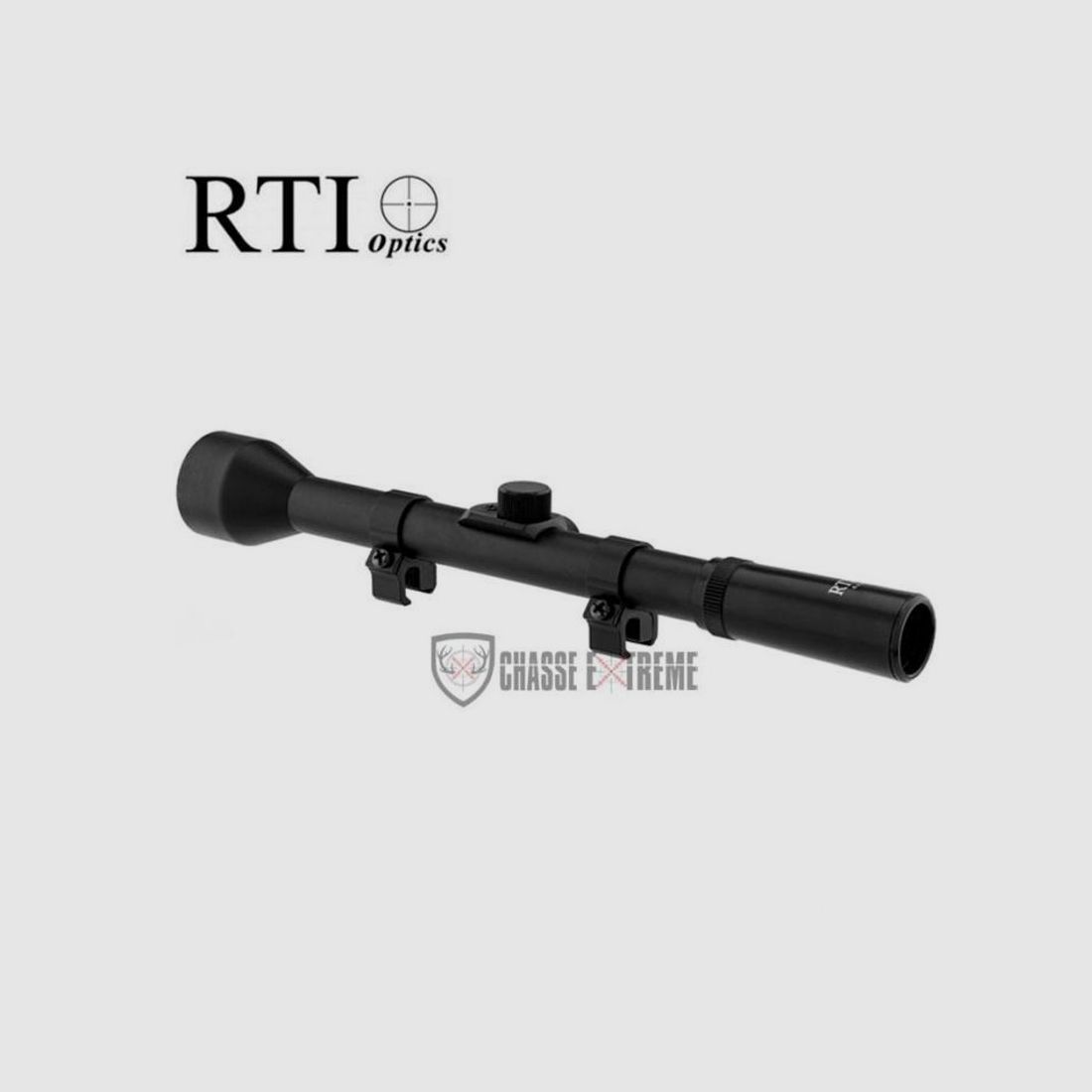 Luneta RTI OPTICS 4X28 z montażem 11 mm, zdjęcie 3 z 4