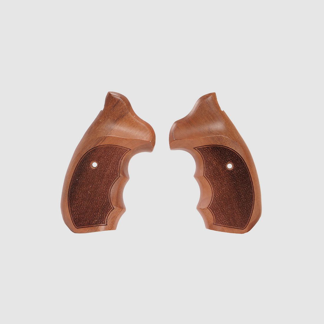 B-Ware Combat-Holzgriffschalen fĂĽr Schreckschuss-, Gas-, Signalrevolver Zoraki R1 und R2 punziert