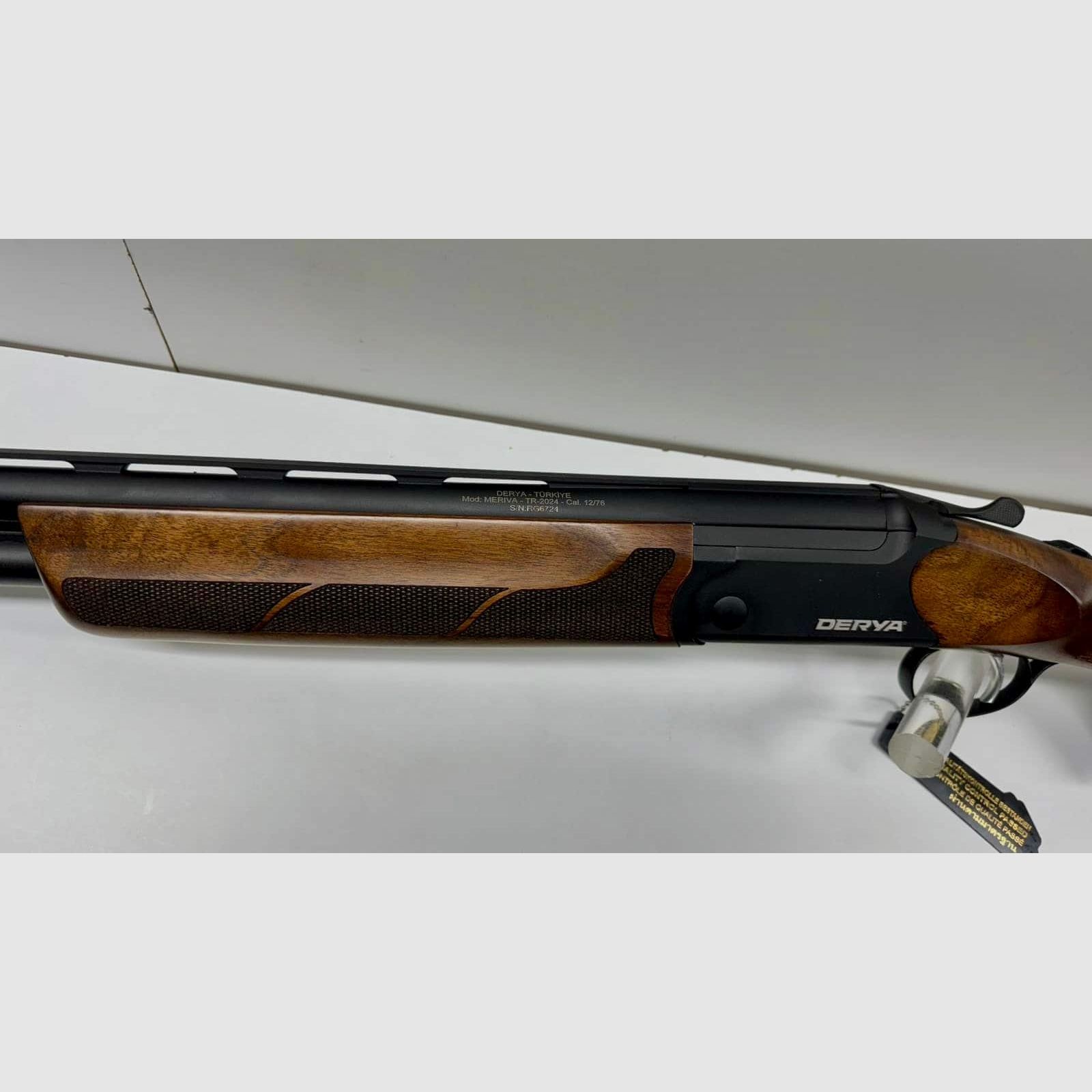 DERYA double-barreled shotgun Meriva MR-100 12/76 71cm, image 7 of 9