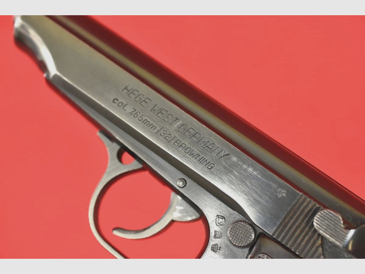 #5353 HEGE AP66 pistolet, cal. 7,65 Br., image 9 sur 16