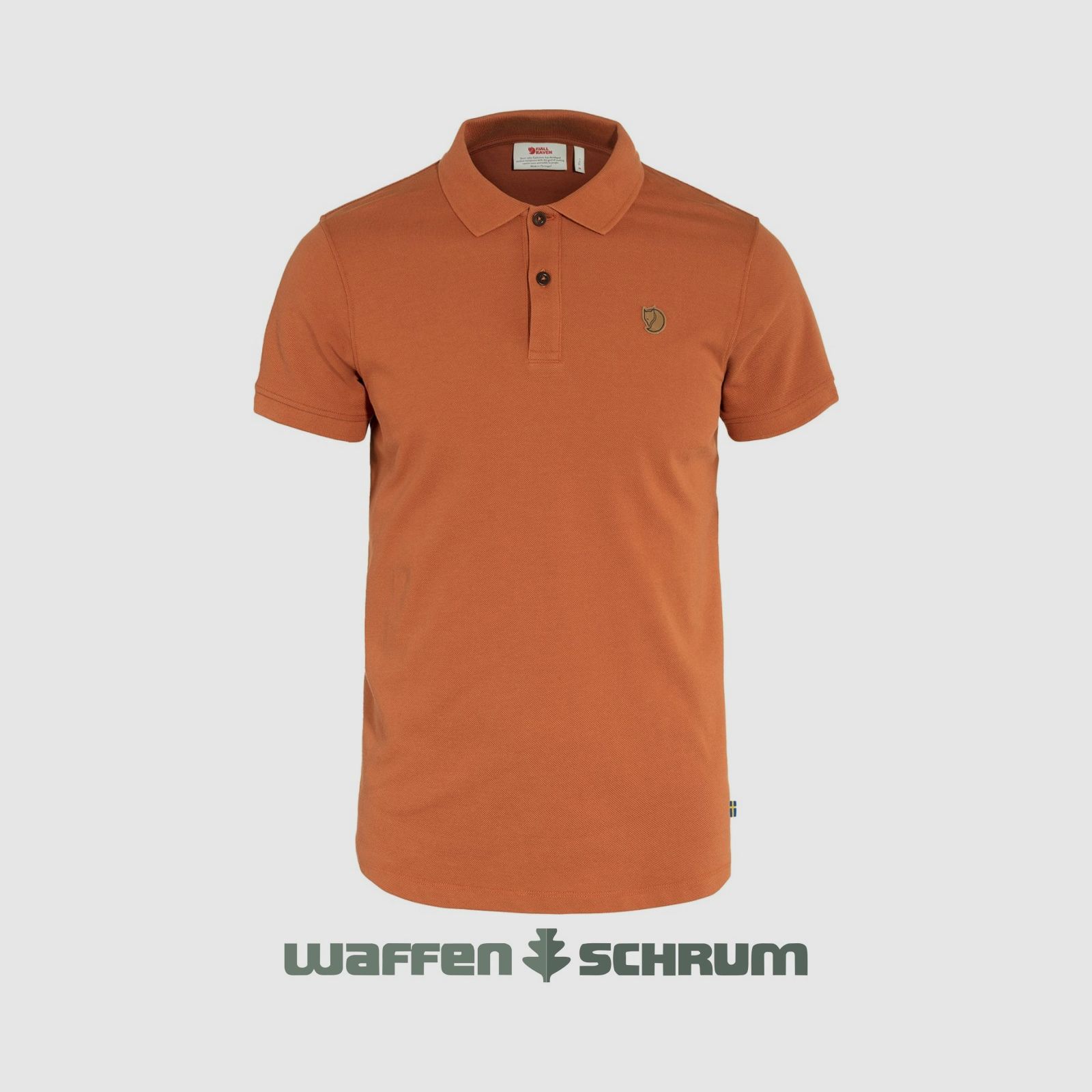 Fjällräven Polo-Shirt Övik Marrone Terracotta