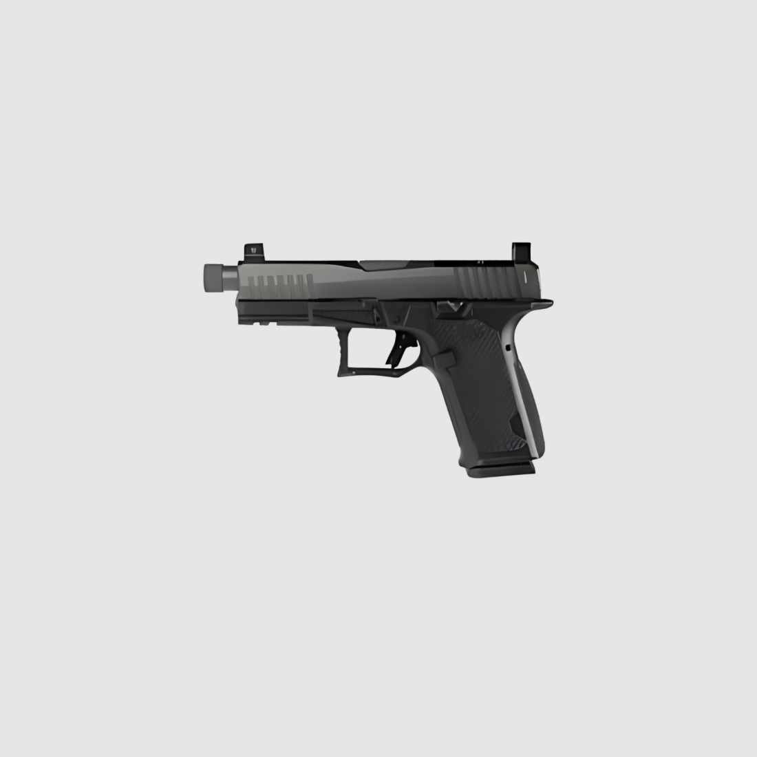 PISTOLET LONE WOLF DUSK19 GRAFIT/BLK TH 4" 9X19MM, zdjęcie 1 z 4