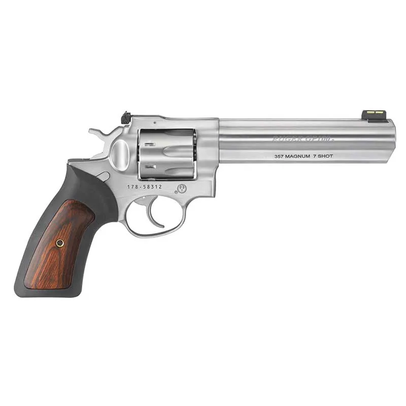 Rewolwer 7-nabojowy RUGER GP100 357MAG - stal nierdzewna, zdjęcie 6 z 6