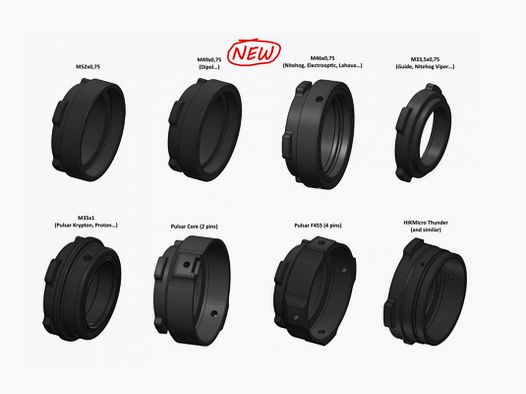 Rusan MCR-HIK-2 Modular Connector HikMicro Thunder & Clone Self-locking free