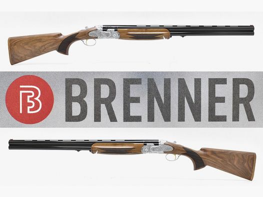 NEU ! BRENNER BF20 DELUXE Bockflinte / BDF im Kal. 12/76 Mag. mit Wechselchokes, Einabzug & Ejektor