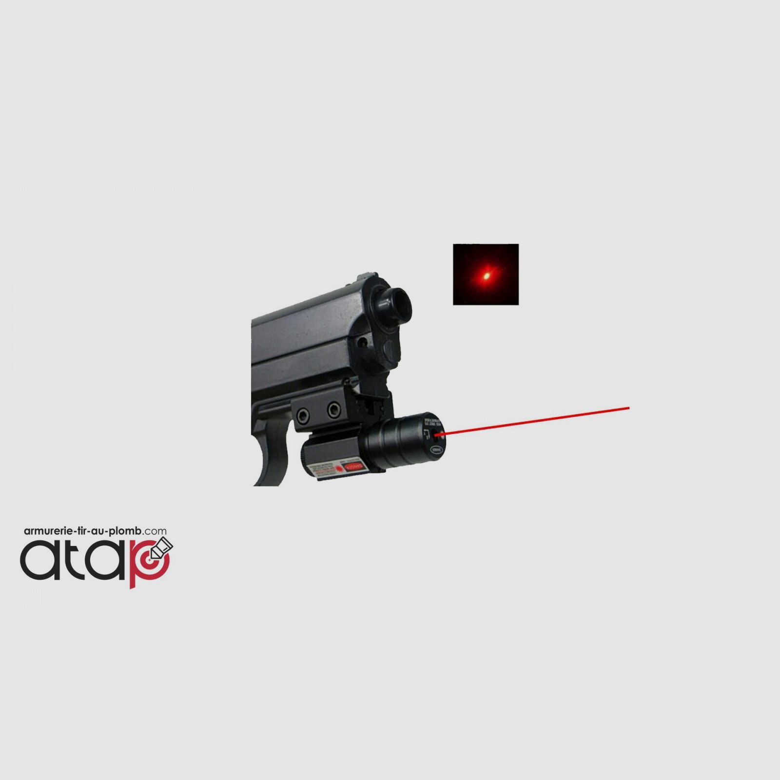 Minuscule Laser-Mikroschuss für Schiene 11 und 22 mm, Bild 3 von 6